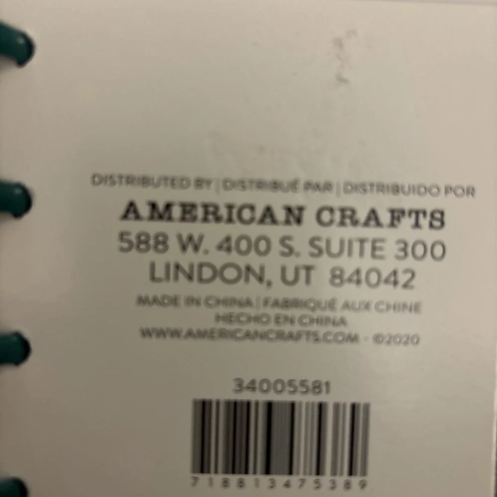 American Crafts Journal 8.5X11 CHECKERBRD, Black & White Checkerboard
